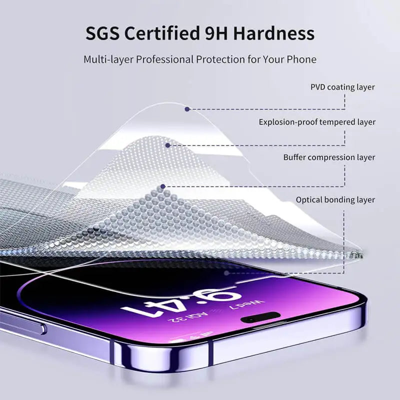 Tempered Glass for Iphone 14 Pro 15 16 13 12 11 Pro Max Screen Protector for Iphone 15 Pro Mica for Iphone 13 14 Pro Glass Film